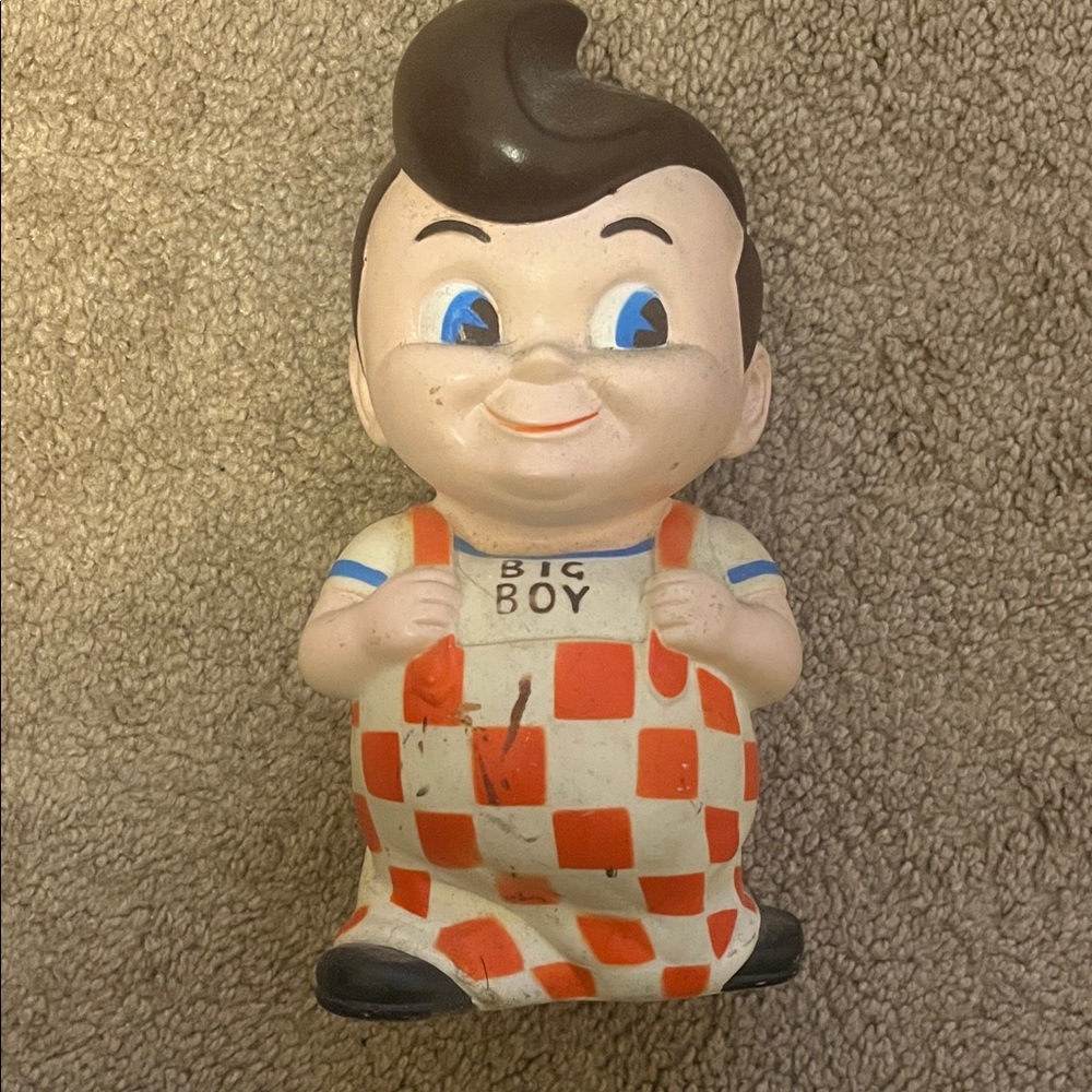 Big Boy Checkered Toy Figure
